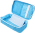 First Aid Bag, Empty Medical Storage Kit, Red Trauma Bag for Emergency First Aid Kits - Blue Handle