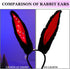 Light Up Bunny Ears Headband, LED Rabbit Ears Hair Bands Cosplay Costume Accessories for Women