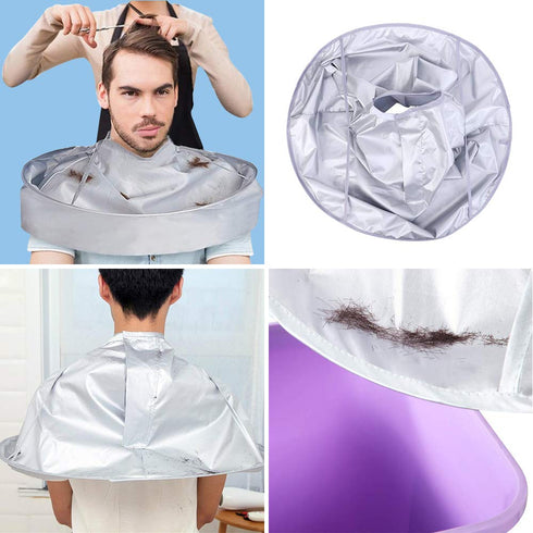 Professional Hair Cutting Cape, Foldable Hair Cutting Cloak for Salon Barber