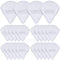 Thrilez 20pcs Triangle Powder Puff, Loose Powder Puffs for Face Powder, Setting Powder Puff for Makeup, Sponge