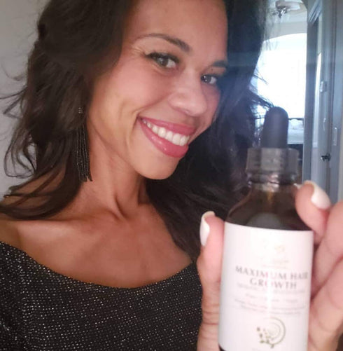 Maximum Slim Noa's Choice ORGANIC Ayurvedic Hair Growth Formula for Fuller, Longer, Thicker Hair, 2.1 oz