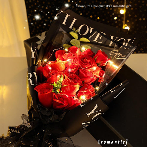 20 Sheets Waterproof Floral Wrapping Paper for Fresh Flower Gift Box Packaging, DIY Crafts for Wedding Holiday