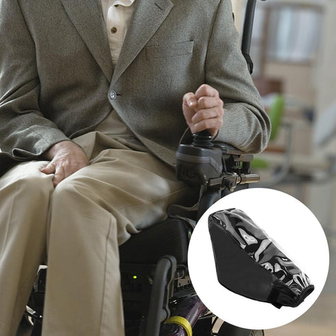 9.8x5.9inch SYCOOVEN Power Wheelchair Accessories, Waterproof Power Wheelchair Arm Joystick Cover,Durable Electric