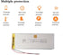 Liter energy battery 3.7V 3543114 2300mAh Pack 1.25mm Lithium Polymer ion Battery Rechargeable Polymer Battery with JST