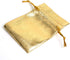 Wudygirl 100 PCS Drawstring Satin Bags Mixed Gold Silver, 3.54X4.72 inches for Jewelry Wedding Party