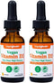LIQUIDHEALTH Liquid Vitamin D3 5000 IU, Ultra Concentrated Drops for Adults & Kids, Vegan, Immune Support - 2 Pack