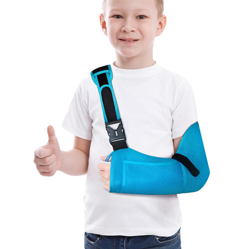 Arm Sling Shoulder Injury Brace for Kids, Medical Sling with Shoulder Pad for Rotator Cuff Injury Support