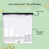 Travel Skincare Containers Set - TSA Approved Toiletry Bag & Travel Size Bottles for Serums, Moisturizers & Oils