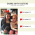 Red Hair Bows for Girls and Toddlers, 6 Pcs Red Bows in Various Sizes
