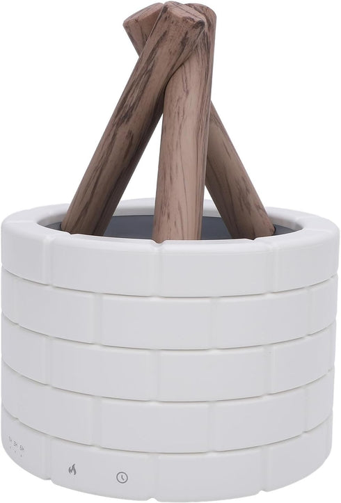 Hamwesh 250ml 18 Mystical/Fantasy Diffuser, Bonfire Diffuser with Hours Continuous Mist Golden LED Mystical/Fantasy