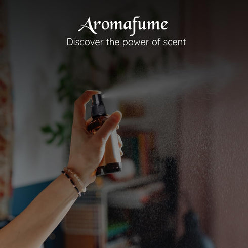 Lemongrass Room Linen & Pillow Spray by Aromafume, 100ml with Pure Lemongrass Essential Oil for Relaxation