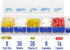 HealthA2Z 7 Pill Box | Easy to Open | Pill Case Days | Medicine Organizer for OTC Medicine & Supplement