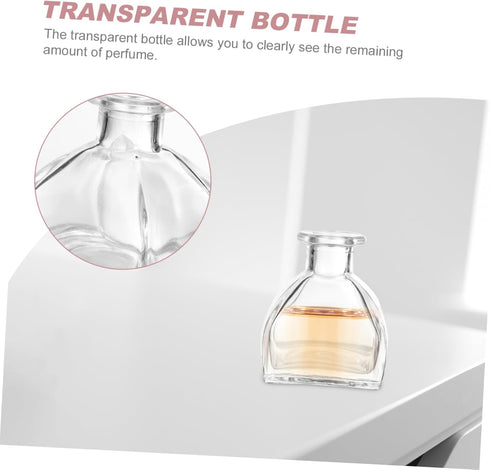 Set 3 Veemoon Essential Oil Diffuser Bottles of Fragrance Release Glass Jars for Home Office Party Wedding Spa Bathroom