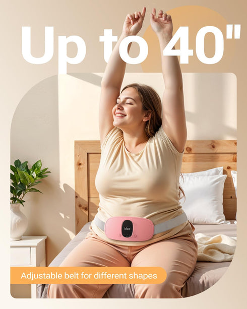 iDOO Pink Portable Heating Pad - Ideal Mother's Day Gift