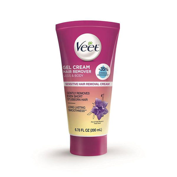 Veet Botanic Inspirations Gel Cream for Legs & Body, 6.78 oz