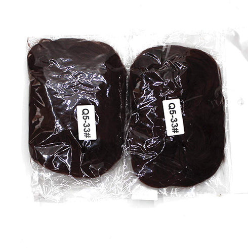Messy Hair Bun Hair Piece 2Pcs, Curly Bun Hair Piece, Hair Buns Extension Fake Hair Scrunchie