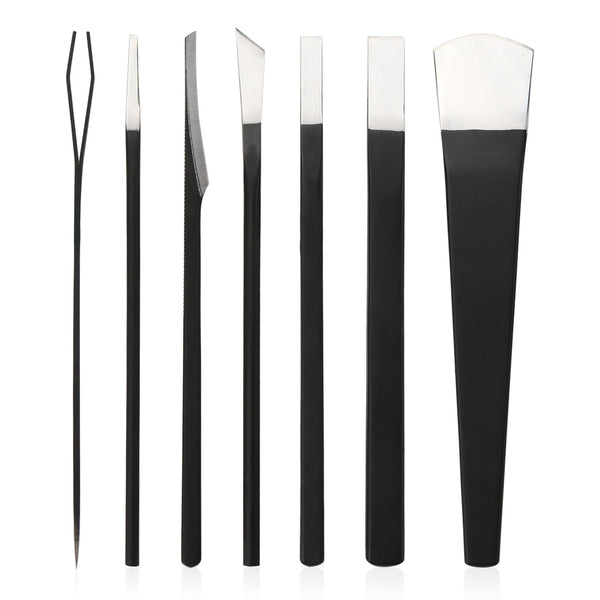 Segbeauty Pedicure Knife Set for Feet, 7pcs Ingrown Toenail Blade Tool with Storage Bag, Professional Foot Repair