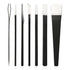 Segbeauty Pedicure Knife Set for Feet, 7pcs Ingrown Toenail Blade Tool with Storage Bag, Professional Foot Repair