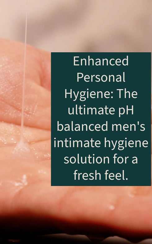 Intimate Wash for Men, Lucky Nights Scent – Refreshing Genital Care & Odor Control, Men's Hygiene