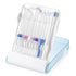 Replacement Tips for Waterpik, Water Flosser Replacement Heads with Storage Case (6 Tips Different)