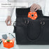 Pill Organizer, Weekly & Daily Pill Container, Small Pill Box for 1 Time a Day, Travel Pill Holder, 7 Day (Orange)