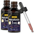 Carlyle Kids Melatonin Liquid | 1 fl oz | Two Pack, Fruit Flavor, Drug Free Children's Supplement