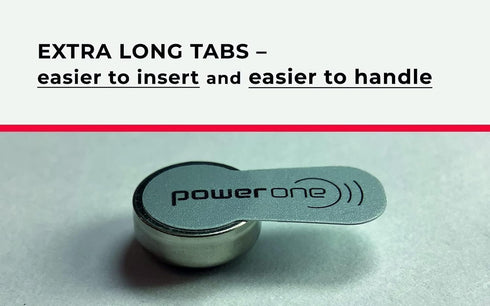 Power One 312 60 Size Hearing Aid Battery No Mercury, Batteries