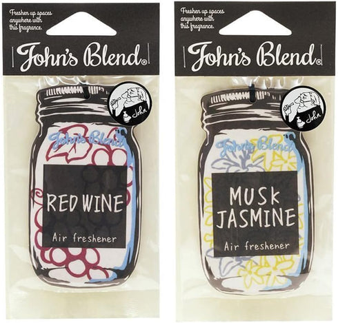 John's Blend Paper Air Freshener - White Musk