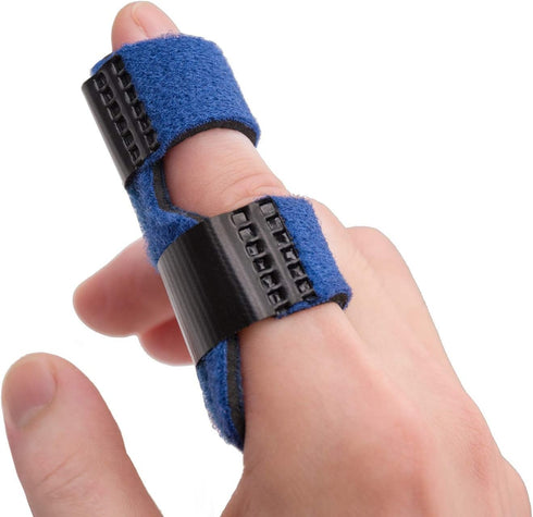 Trigger Finger Splints, Finger Brace for Pain Relief, Sport Injuries, Basketball, Senior Tendon Release, Blue