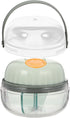 Vaguelly Weekly Pill Organizer Small Sealed Medicine Box with Handle Design Portable