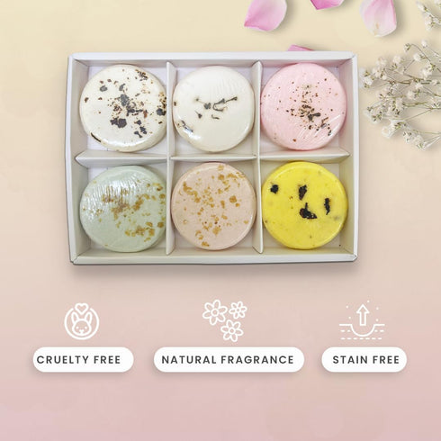Yuvora Shower Steamers Gift Set, Transform Your Shower into a Spa with 6 Amazing Scents for Self-Care