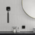 UV Toothbrush Sanitizer Holder, Portable Cleaner Case with Magnetic Holder, Rechargeable, Black