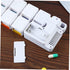 Weekly Pill Organizer Alarm Portable Medicine Case Compartments for Easy Dispensing Food-Grade Material Compact Design