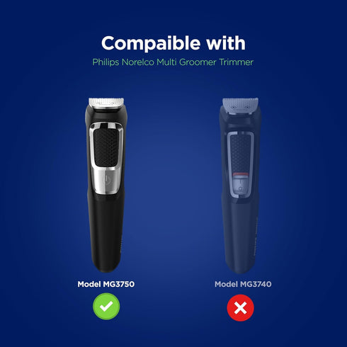 Stand Charger for Philips Norelco Multi-Groomer 3000 Trimmer Models, USB Powered Charging Dock with LED Indicator