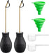 Diatomaceous Earth Powder Duster, Garden Powder Applicator Dispenser with Long Metal Tube