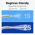 IPX7 3 5 Bitvae Water Dental Flosser Teeth Pick, Portable Water Teeth Cleaner Picks, Waterproof Oral Irrigator, Modes