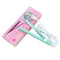 Mini Hair Straightener, Travel Size Flat Iron, Lightweight Portable Ceramic Tourmaline Heating Curler for Hair Styling,