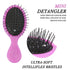 Toddler Detangler Hair Brush - Travel Detangling Brushes 3Pcs for Baby Kids, Best Gift for Curly Wet Dry Tangle