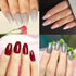 YIMART Coffin Fake Nails 500pcs Ballerina Acrylic Nails Full Cover, Ballet Shape Artificial False Nail Tips for