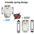 Pulse Oximeter Fingertip with Respiration, SpO2 Pulse Rate Oxygen Meter, OLED Oximetry, Includes Batteries & Carry Bag