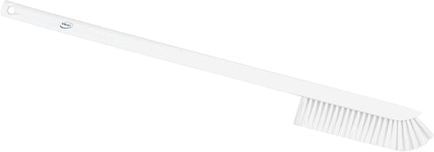Vikan Ultra-Slim Cleaning Brush with Long Handle - 23.62" Medium, White, One Size, Multi-Purpose