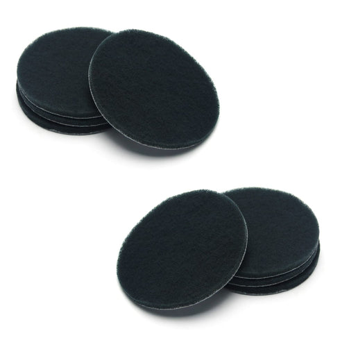 Auniwaig 1200-Grits 7 Inch Scrubber Scouring Pads, Multipurpose Drill Scuffing Disc, Hoop and Loop Surface Conditioning
