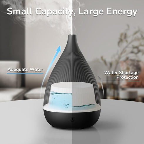 Ultrasonic Essential Oil Diffuser, Home Fragrance Aroma Diffuser with Auto Shut-Off, Color Change Night Light