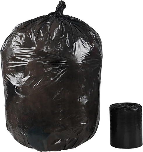 18 Gallons Large Black Recycling Trash Bags - 100 Counts
