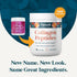 Pattern Wellness Collagen Peptides Powder (Type I & III) - Grass Fed & Pasture Raised, Hydrolyzed Collagen for Hair,