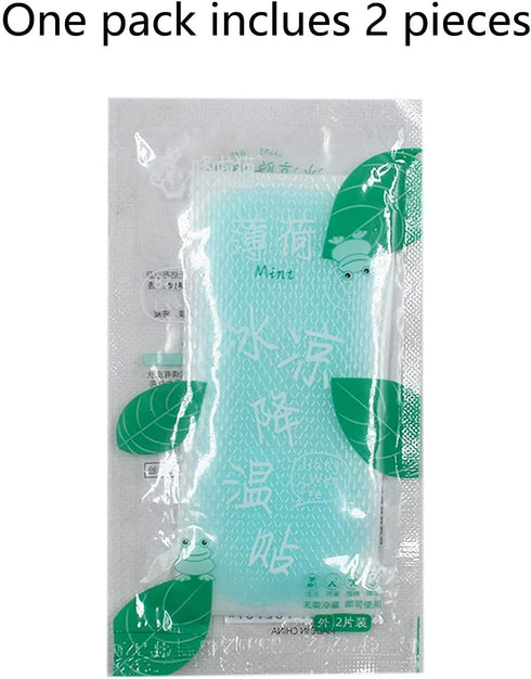 40 Sheets Cooling Gel Patches for Fever Relief - Forehead Strips for Dog, Baby, Kids, and Adults to Relieve Headache