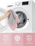 Microfiber Cleaning Cloth Roll - 75 Pack, 12" x 12", Reusable Washable Rags (Pink)