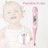 Clinical Digital Thermometer for Adults and Babies, Oral, Armpit, Rectal, Fever Alarm, Flexible Tip