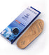 Massaging Insoles for Women Men, Foot Therapy Reflexology Shoe Insoles for Middle-Aged and Elderly (Brown, 10 M US Men)