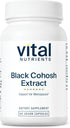 Vital Nutrients Black Cohosh Extract 250mg, Vegan Supplement for Women’s Menopause, 60 Capsules